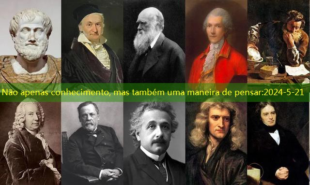 Não apenas conhecimento, mas também uma maneira de pensar -os quatro erros da ciência